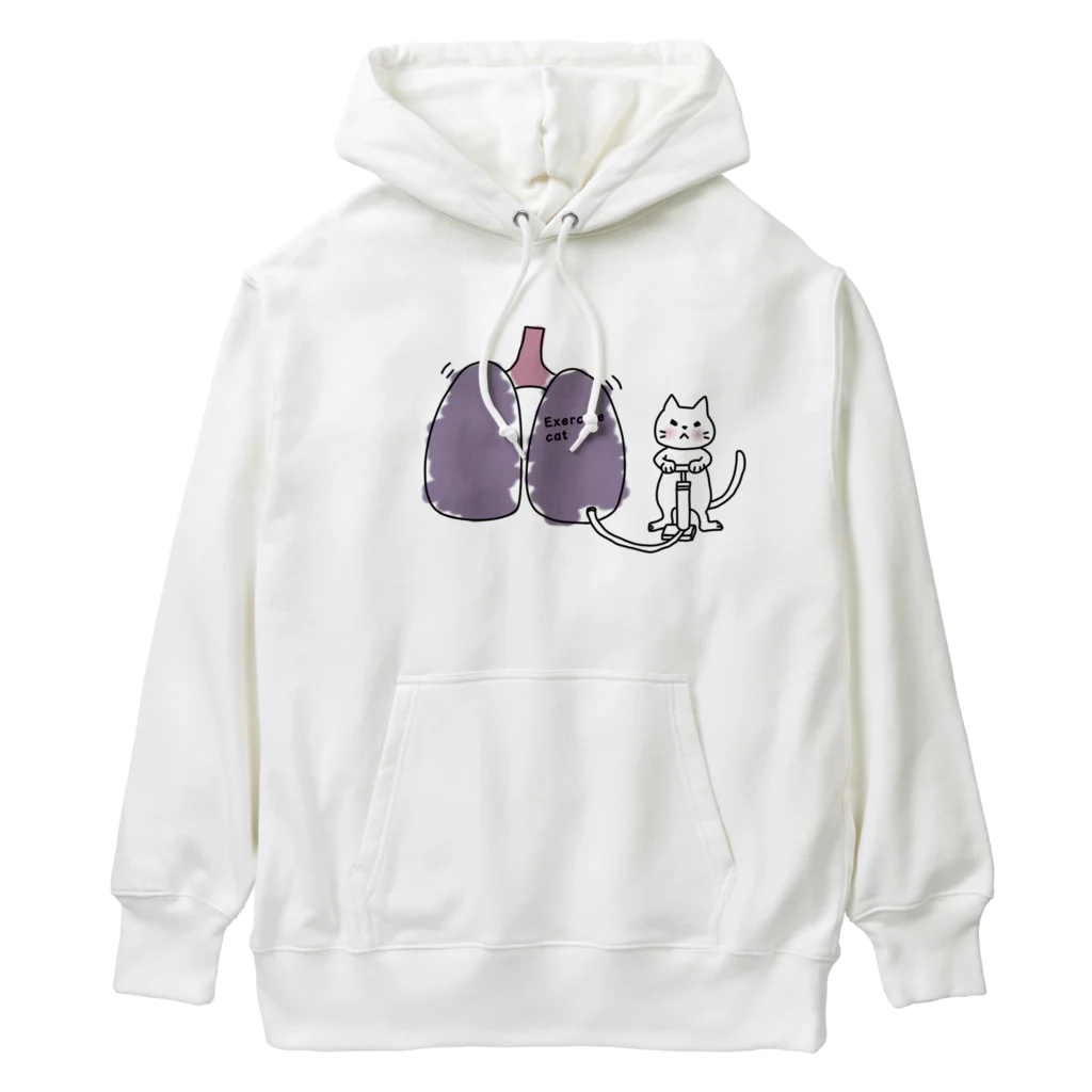 エクササイズ・キャットのエクササイズ キャット Heavyweight Hoodie