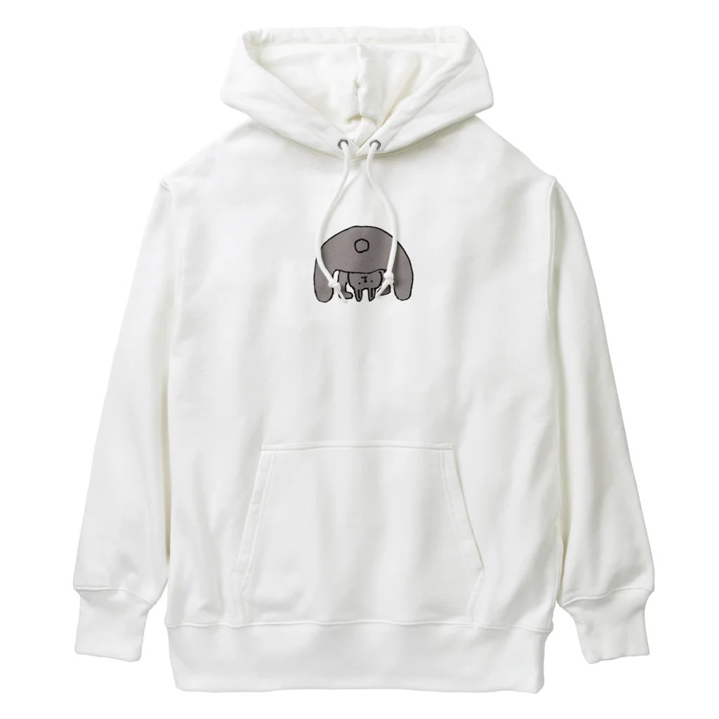 ぱな1号店ののぞきうさぎ Heavyweight Hoodie