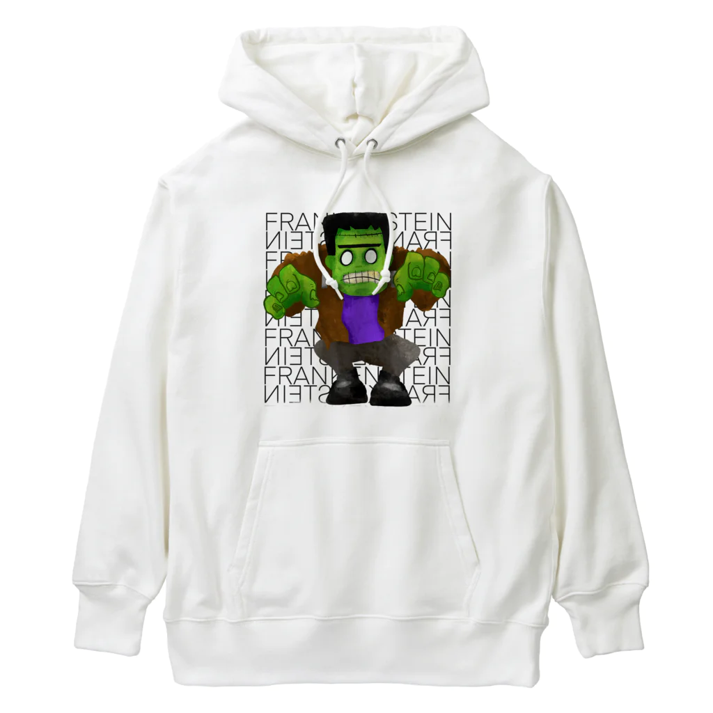 Hey! Kids KidsのHalloween Frankenstein Liam Fitzpatrick  Heavyweight Hoodie