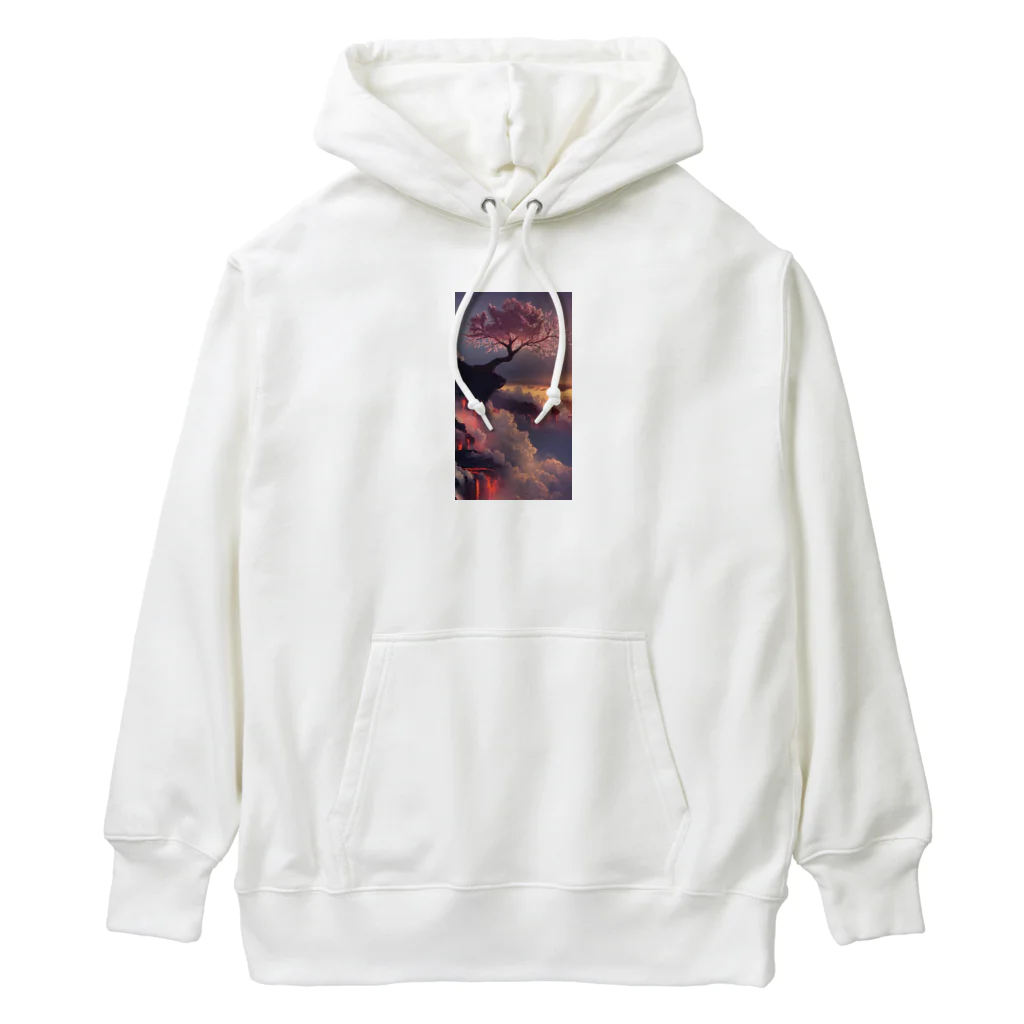 akamenoの桜 Heavyweight Hoodie