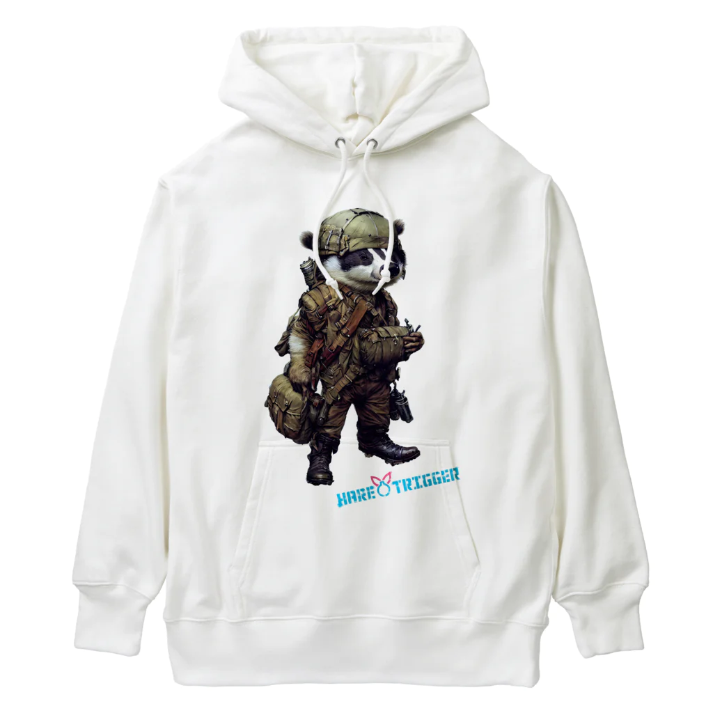 Hare TriggerのBadger Paratrooper Heavyweight Hoodie