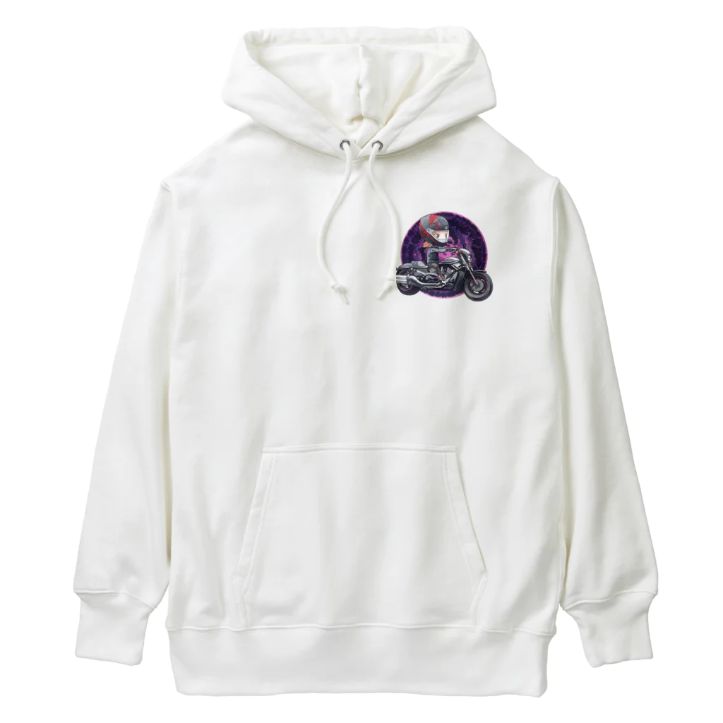 あとらのあとら×バイク Heavyweight Hoodie