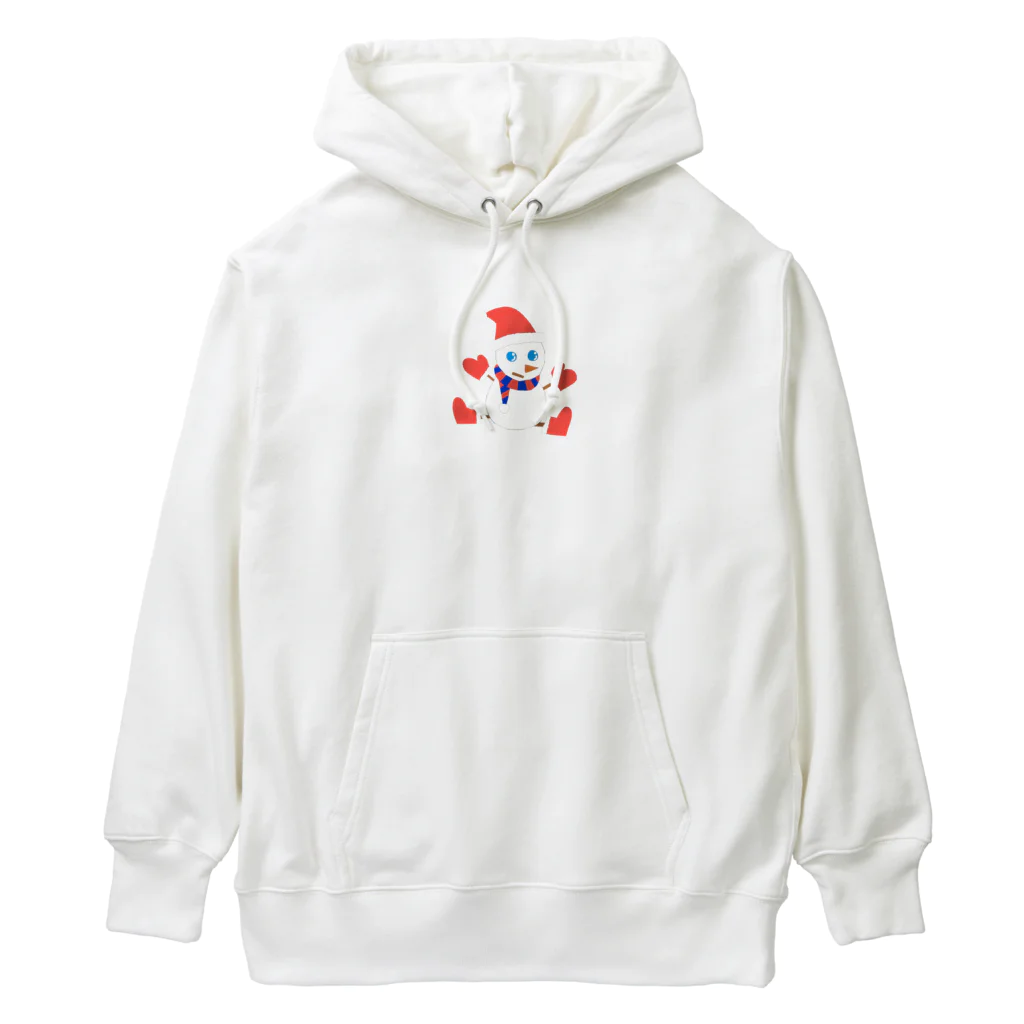 板絵師へしの雪だるまくん Heavyweight Hoodie