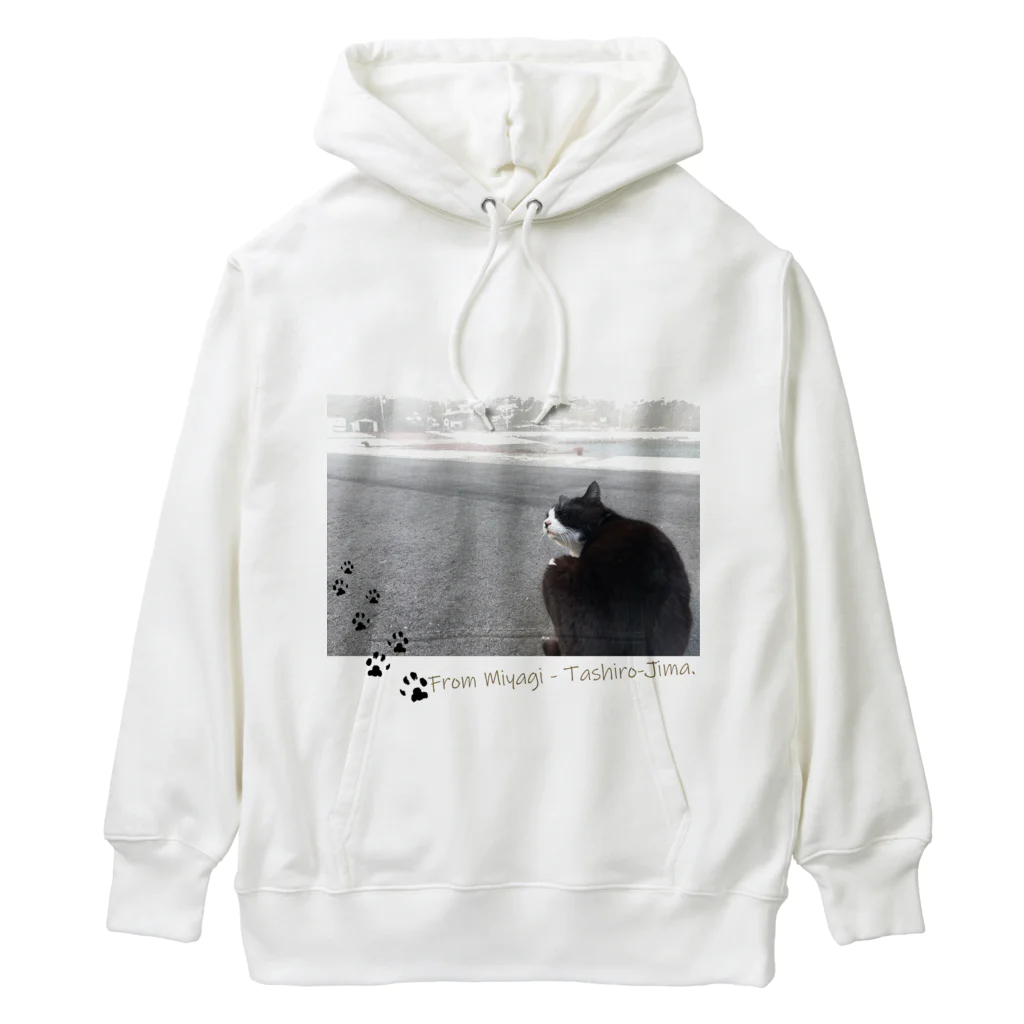 秘密結社猫のために生きよの田代島にゃんシリーズ　平和な日常 Heavyweight Hoodie