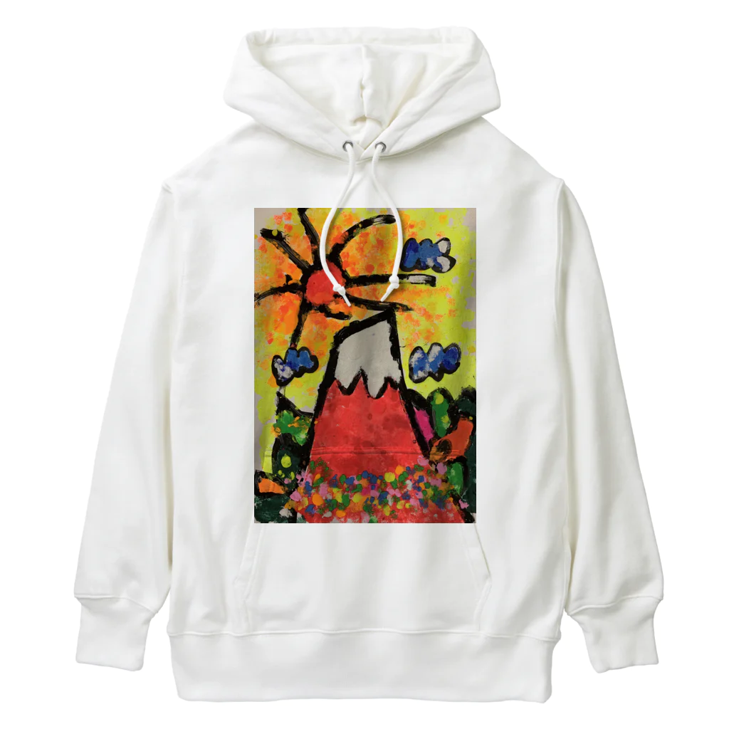 megu2525のHIROSHIの赤富士 Heavyweight Hoodie