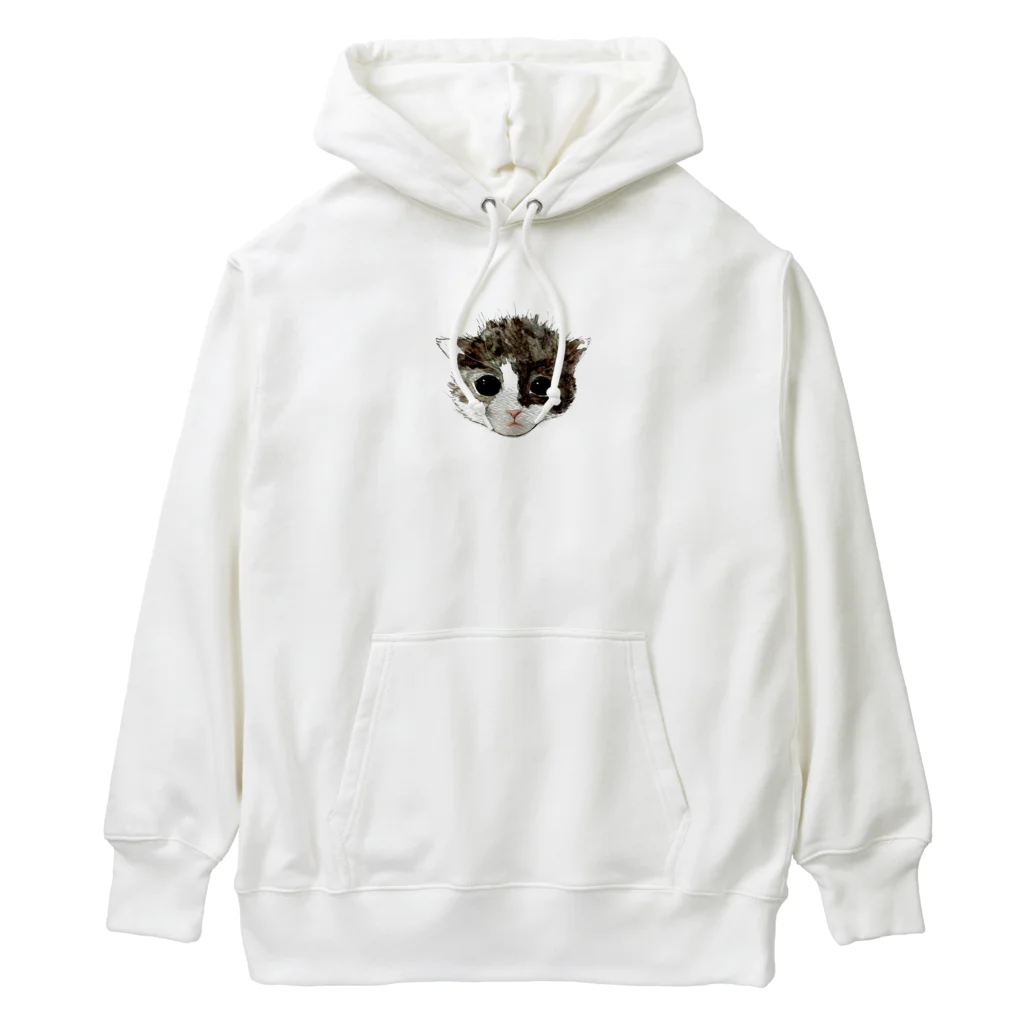 保護猫茶トラ兄弟LIFEの杏ちゃん Heavyweight Hoodie