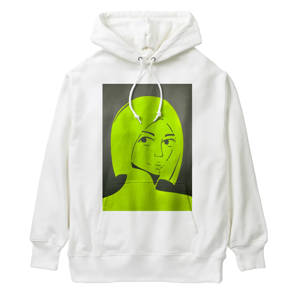 わかばーとの蛍光少女 Heavyweight Hoodie