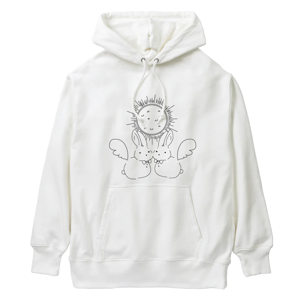 不思議な...のうさぎちゃん Heavyweight Hoodie