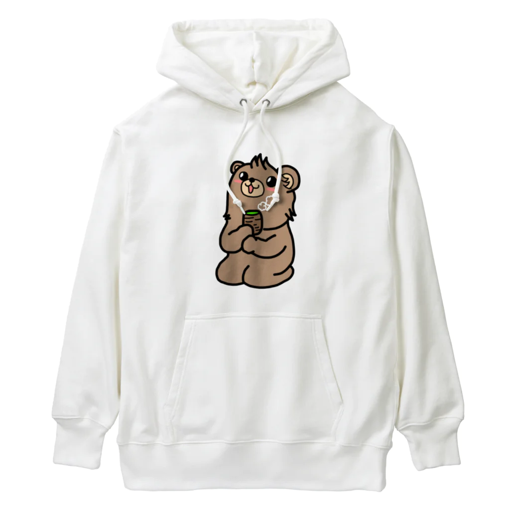 トホクマッチ🐻のトホクマッチ🐻いっぷく🐻 Heavyweight Hoodie