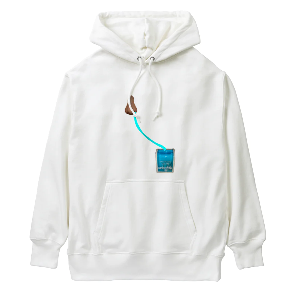 にしえんの鼻水寄付 Heavyweight Hoodie