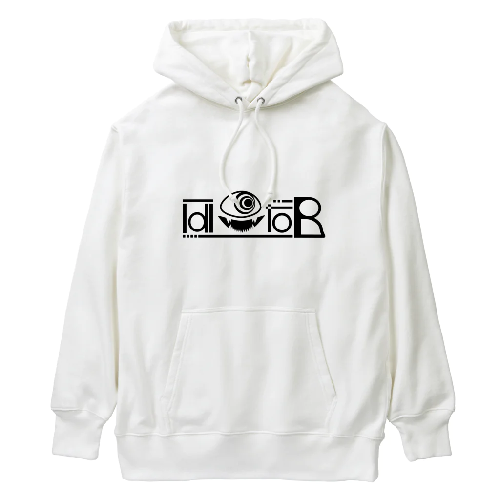 idiotoRのIdiotorロゴ（右目） Heavyweight Hoodie