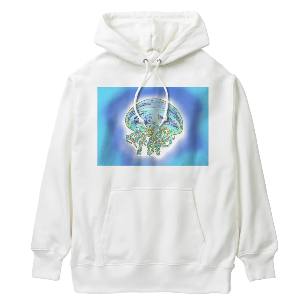 niwatsukinoのくらげのクラちゃん Heavyweight Hoodie