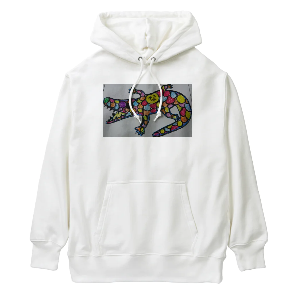 bureefのワニ・ドット Heavyweight Hoodie