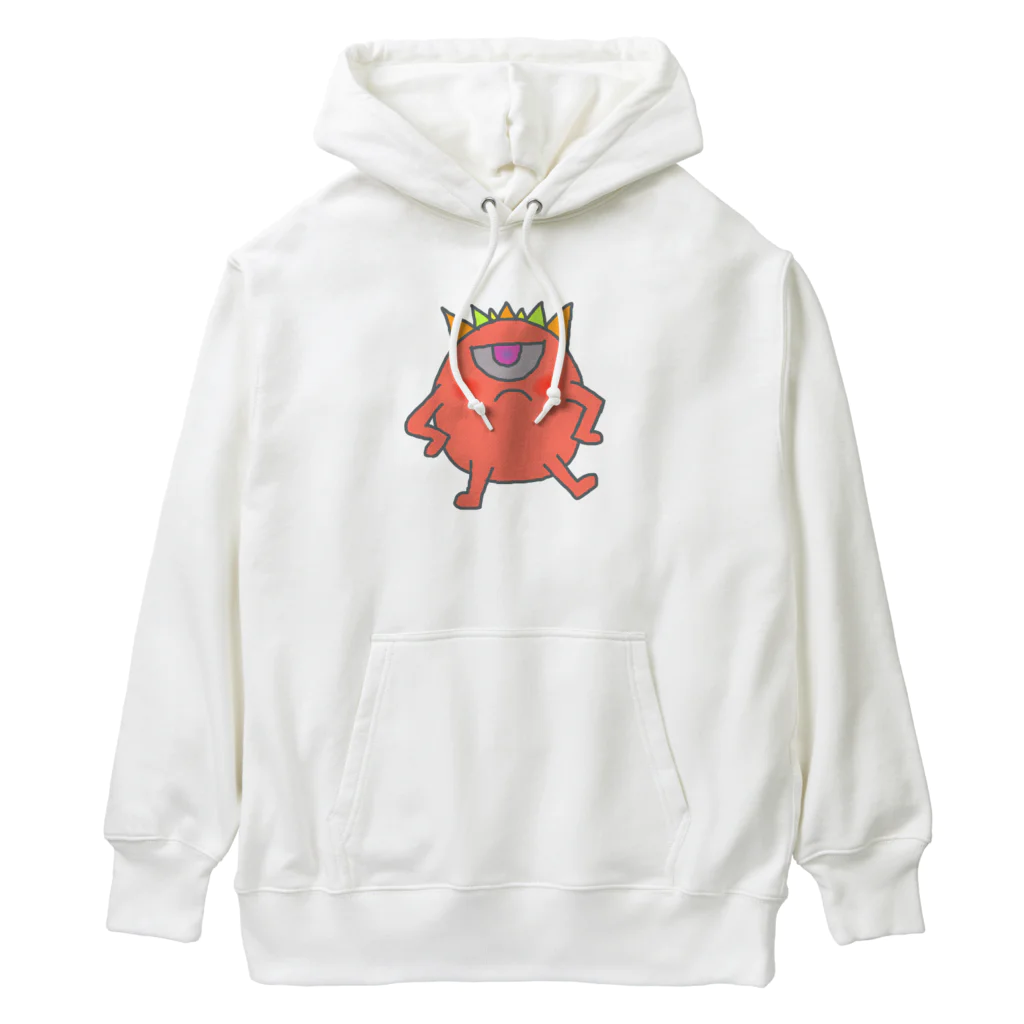 隣のぷよまめ家族のそこらのあきらちゃん Heavyweight Hoodie