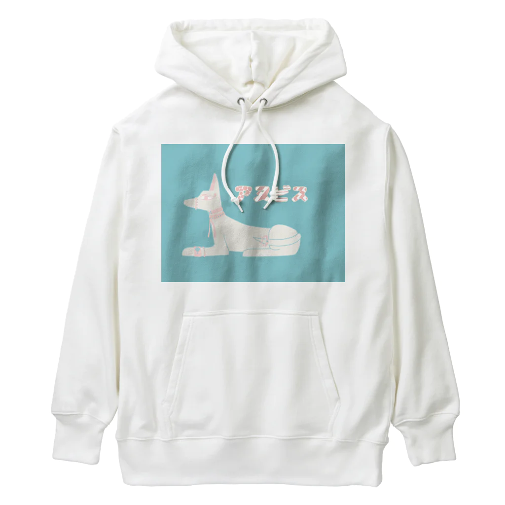 Jの居場所のアヌビス神 Heavyweight Hoodie