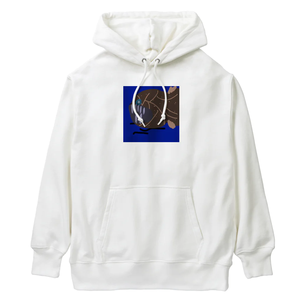 Akali_to_youのAkaliの深海魚シリーズ オニキンメミックス Heavyweight Hoodie