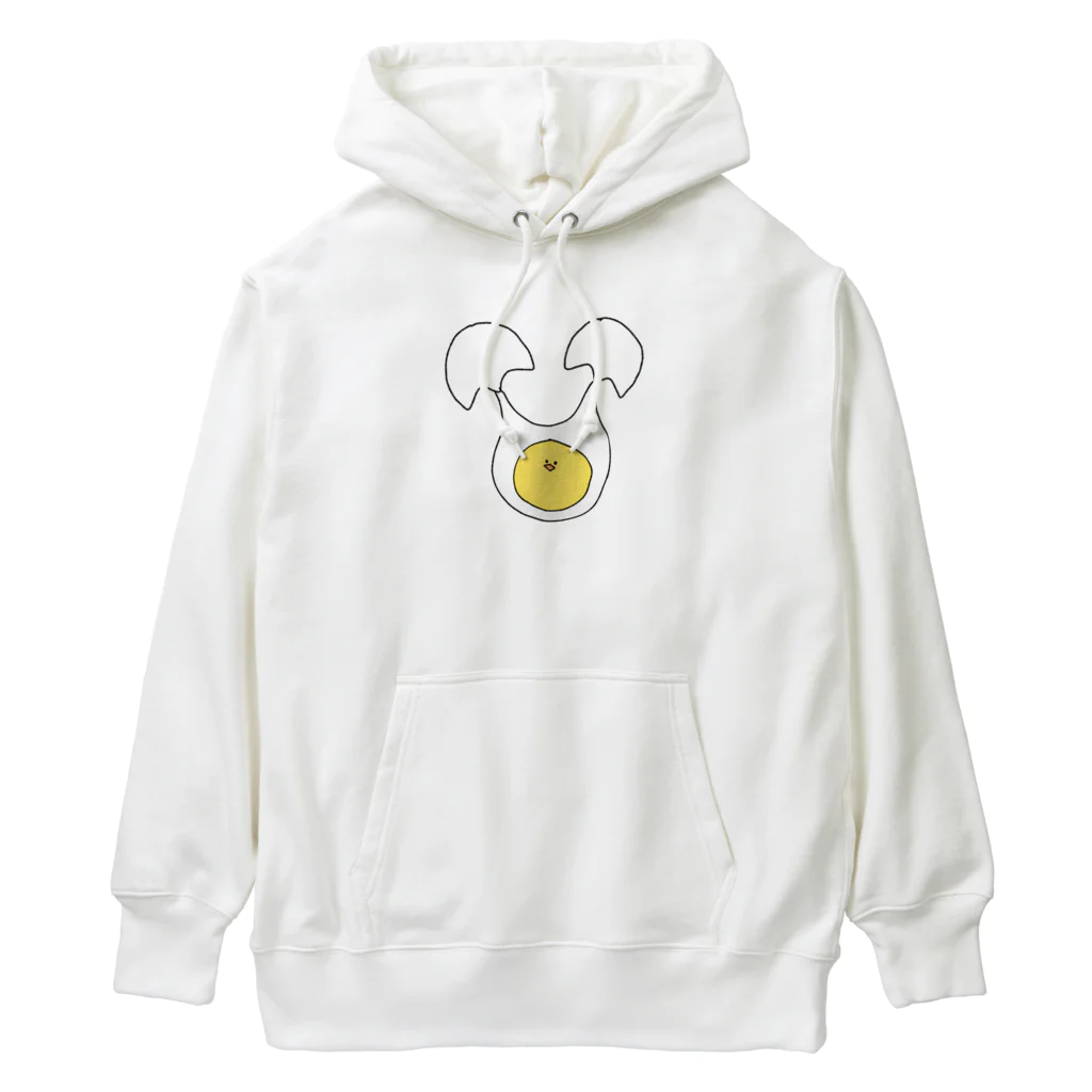 チョコミントの生ヒヨコ Heavyweight Hoodie