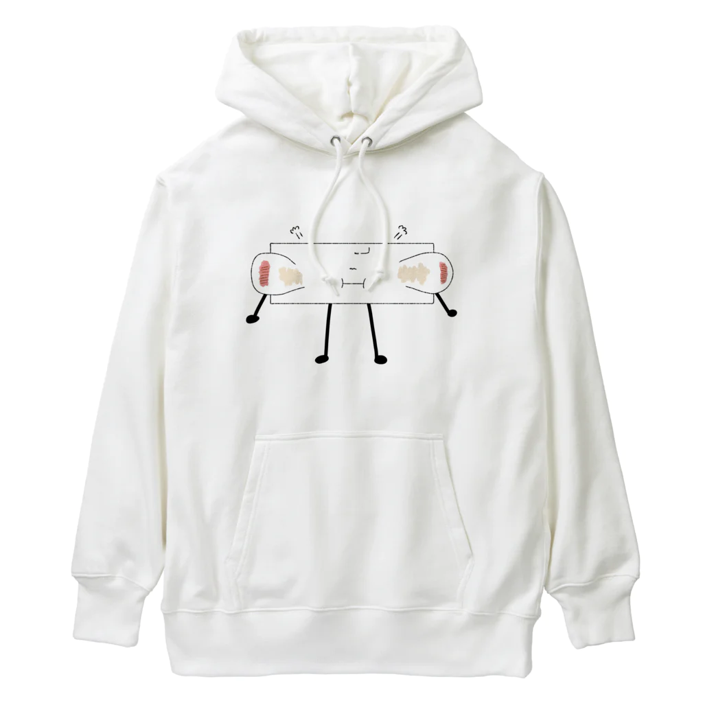 ヘンテコデザイン専門店　SYUNLABOのやきもち Heavyweight Hoodie