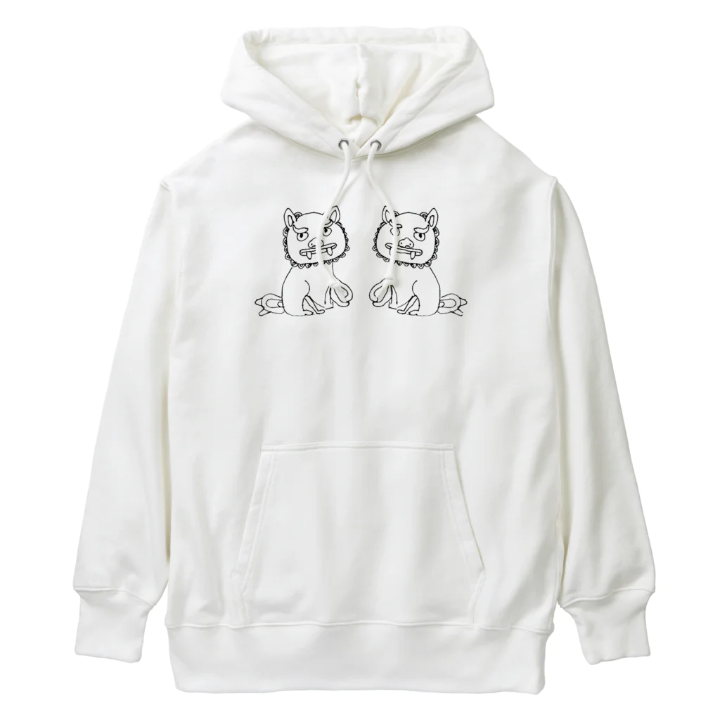 HAPPYLIFEの狛犬になります。 Heavyweight Hoodie