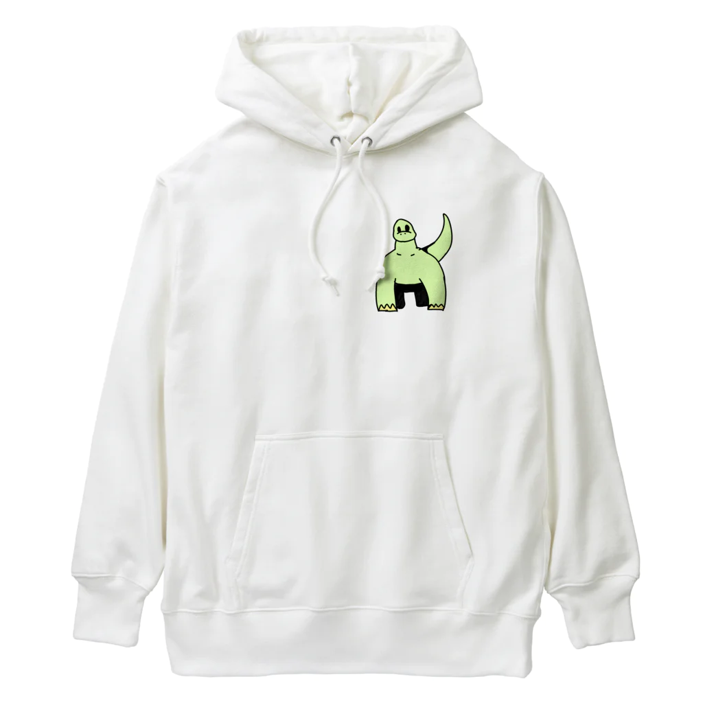 ぼりよしの真正面ぶらきおさうるすくん Heavyweight Hoodie