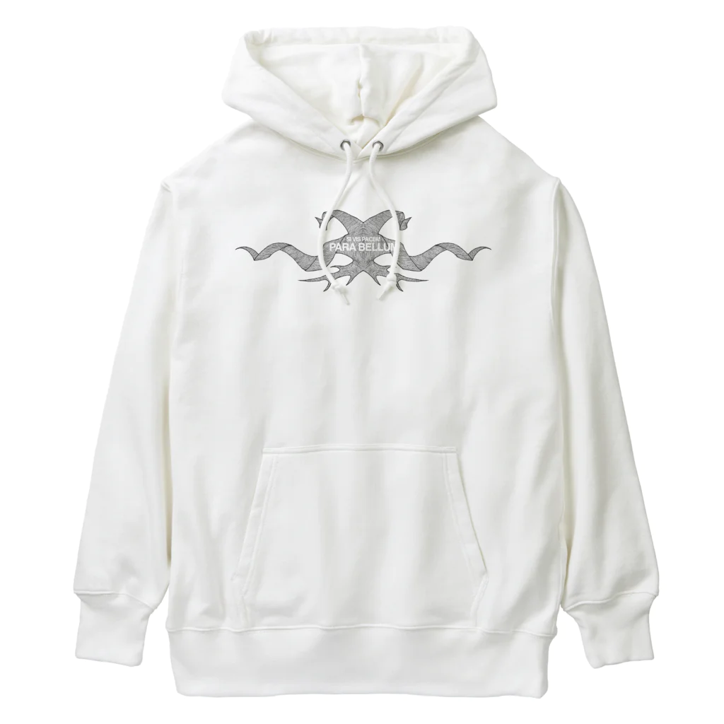 PARA BELLUMの汝平和を欲さば　戦いの備えをせよ Heavyweight Hoodie