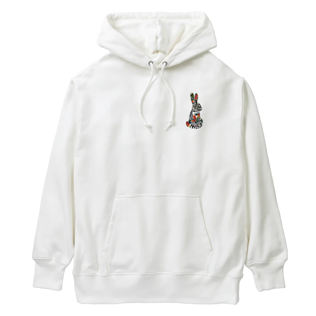 Color Rabbitの南国のうさぎさん Heavyweight Hoodie