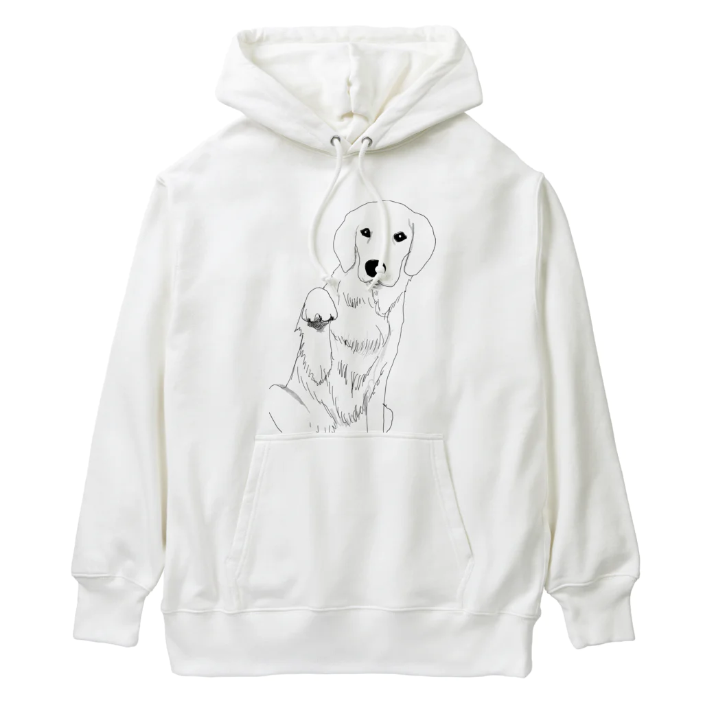 Golden_Retriever_RINのSARA Heavyweight Hoodie