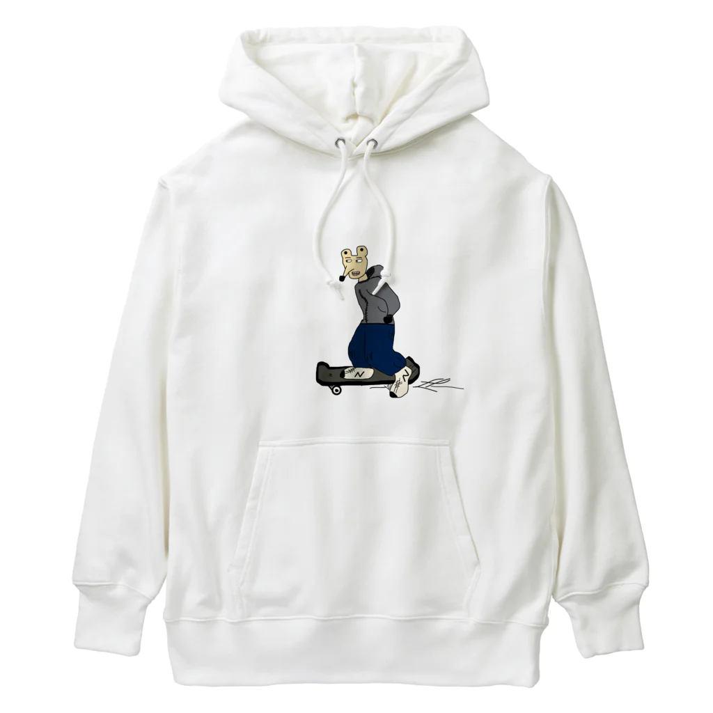 みっきー君のお店のスケボーみっきー君 Heavyweight Hoodie