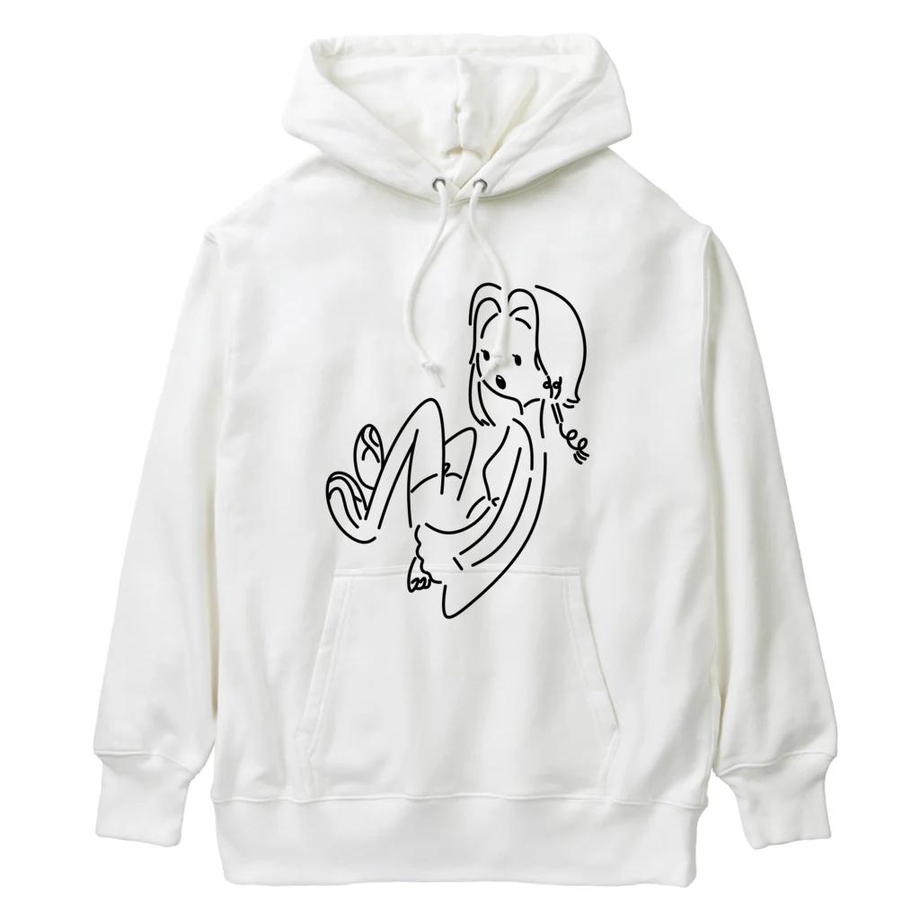 haju:shop | ハユショップのおすわりハユ Heavyweight Hoodie