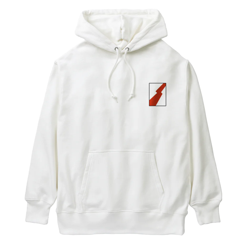 Rail Square の【鉄道標識シリーズ】架線終端標識 Heavyweight Hoodie