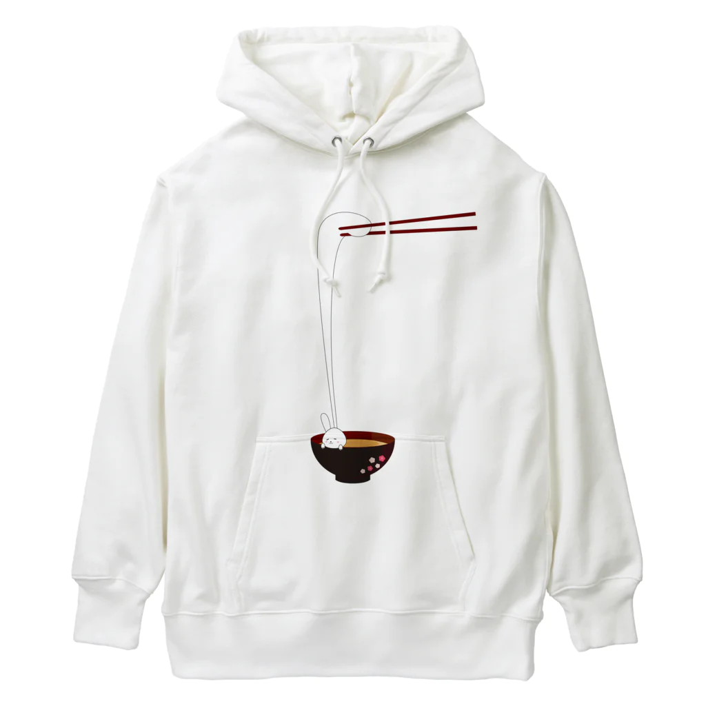 fooooodのうさぎのお雑煮 Heavyweight Hoodie