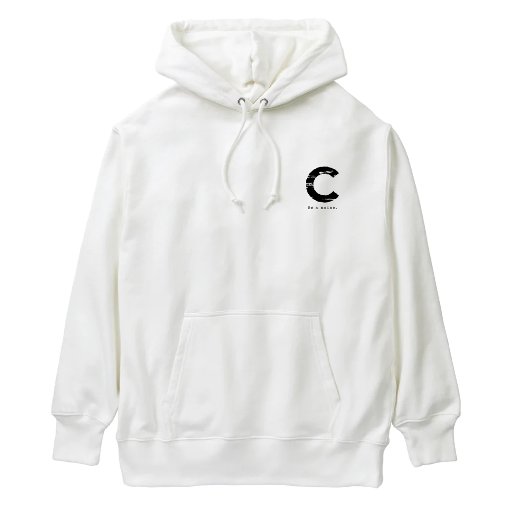 noisie_jpの【C】イニシャル × Be a noise. Heavyweight Hoodie