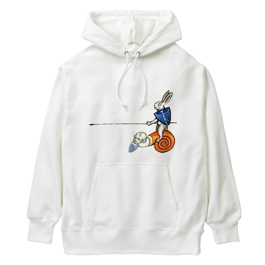 USGのキモい何かに乗るウサギ Heavyweight Hoodie