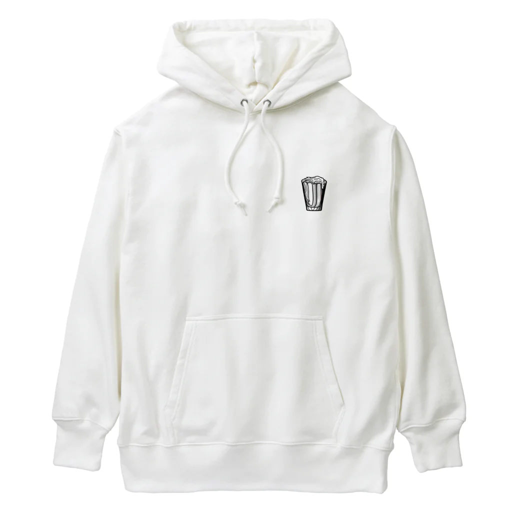 ゴールドビアのline drawing Hoodie,Type-a ヘビーウェイトパーカー