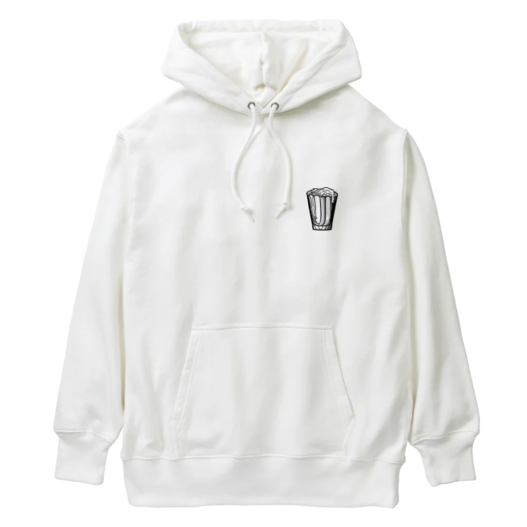 ゴールドビアのline drawing Hoodie,Type-b ヘビーウェイトパーカー