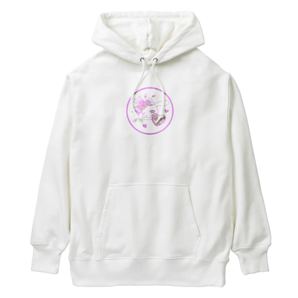 Rabbitflowerの♥らびこ♥バレンタイン Heavyweight Hoodie