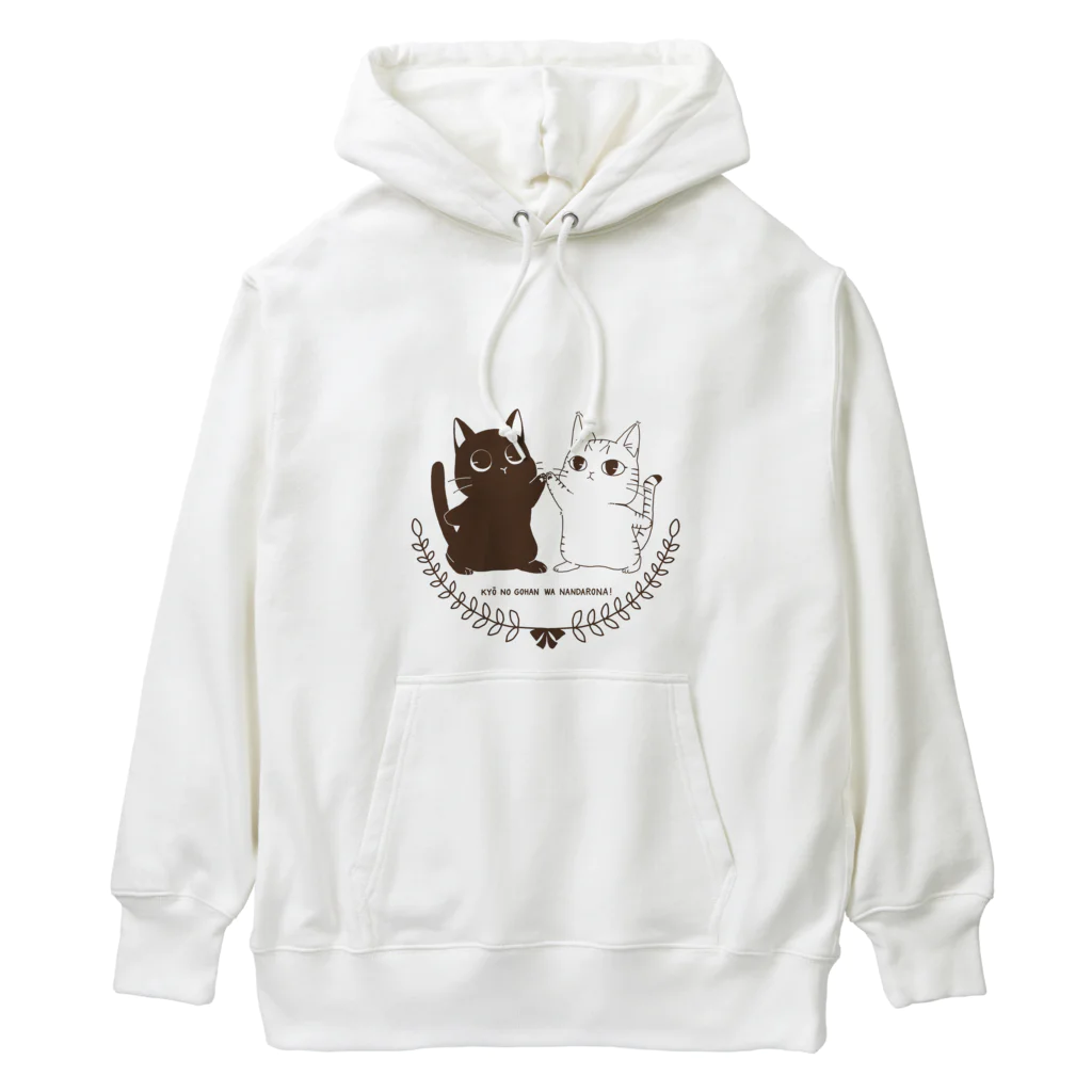 ji_coのクロネコとキジトラ Heavyweight Hoodie