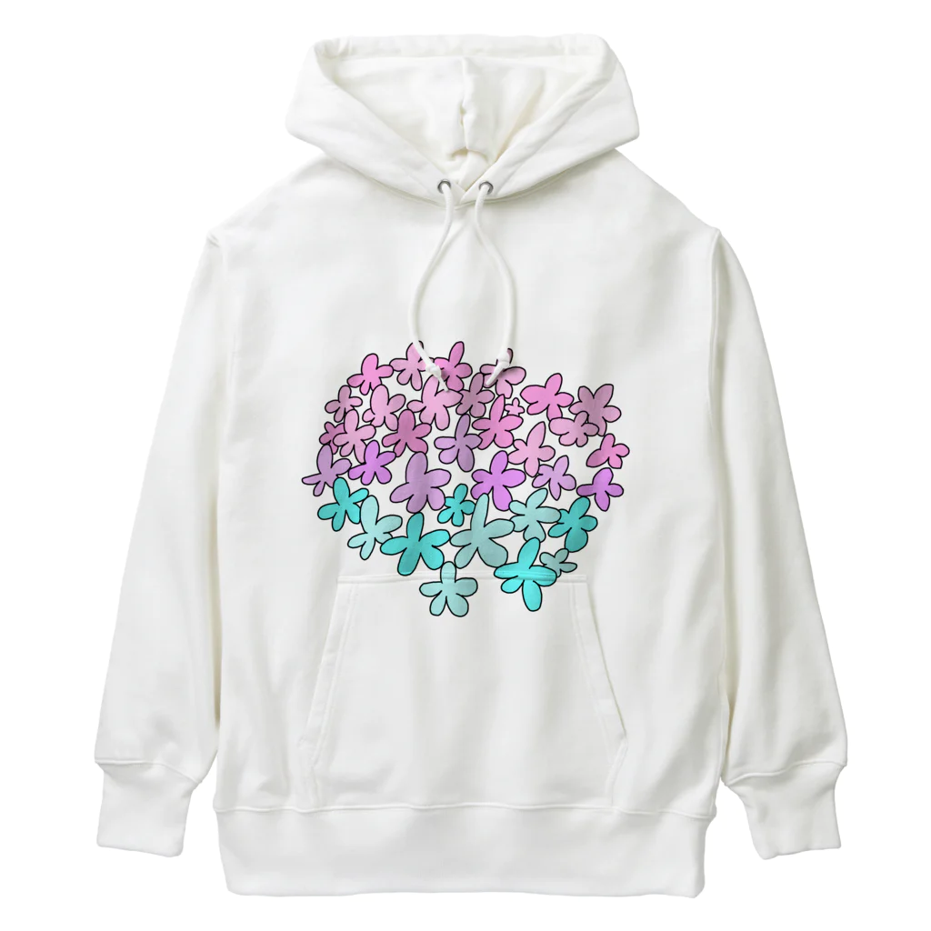 差替洋装店の長女さんの花畑 Heavyweight Hoodie