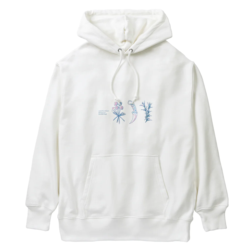 :AkiRaのBlue Karanbit Knife Heavyweight Hoodie