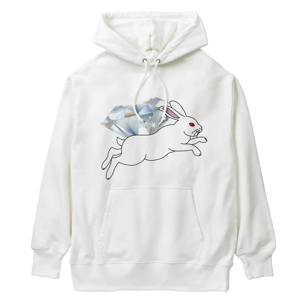 ruidawanの飛躍うさぎ Heavyweight Hoodie