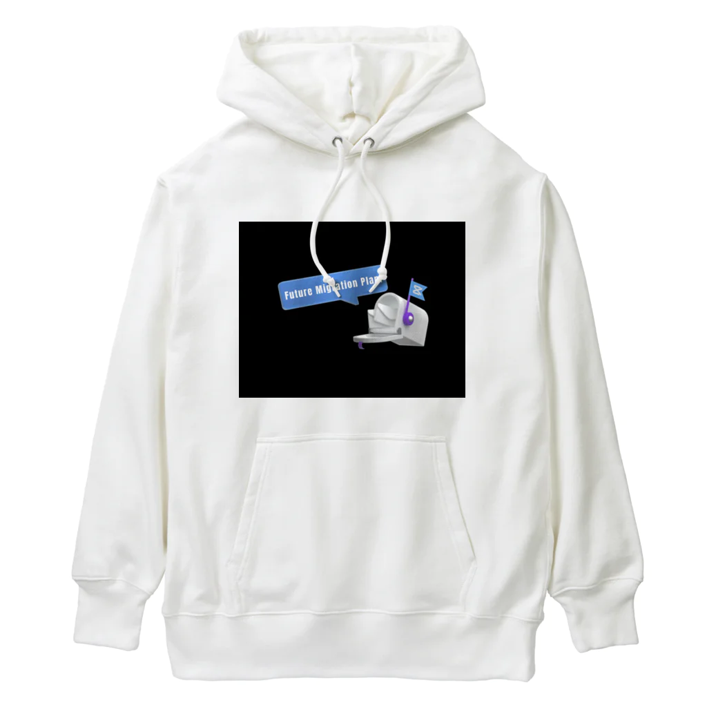 SPACE Shooting Star 🌟☆彡の未来移住計画 ① Heavyweight Hoodie