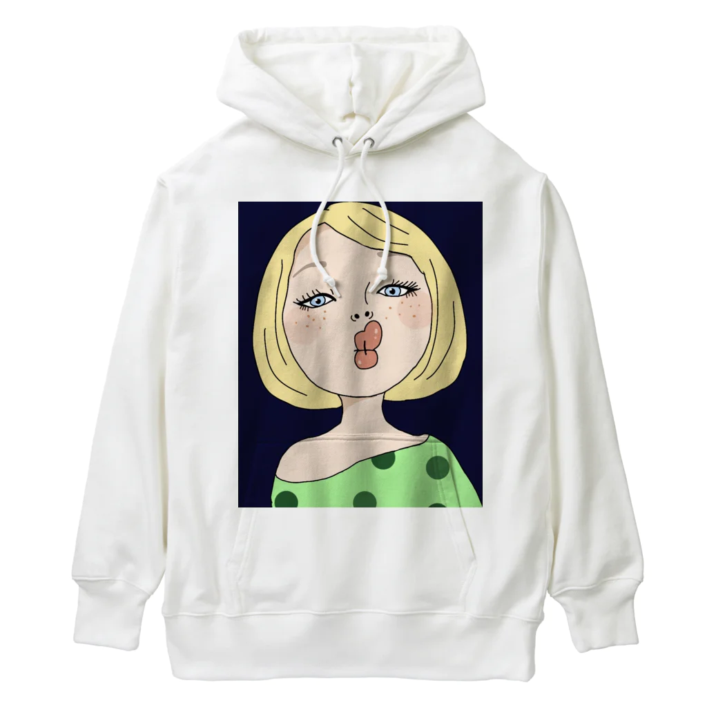 ゆかり(・e・)の金髪少女 Heavyweight Hoodie