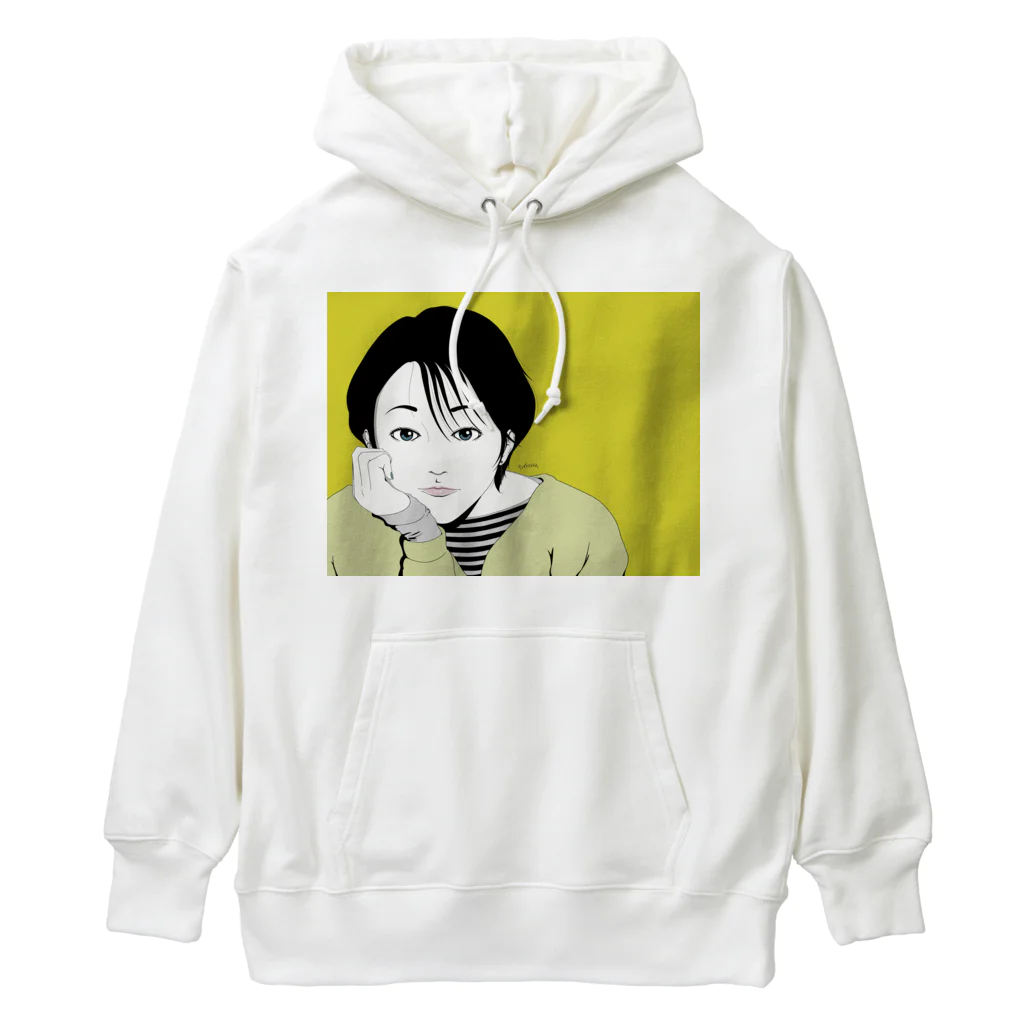 isuta ism.online shopの頬杖フルカラー Heavyweight Hoodie