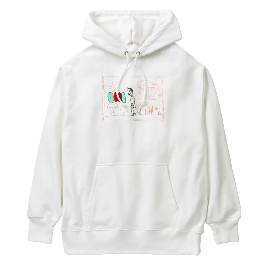 カカトコリバイバルのおに Heavyweight Hoodie