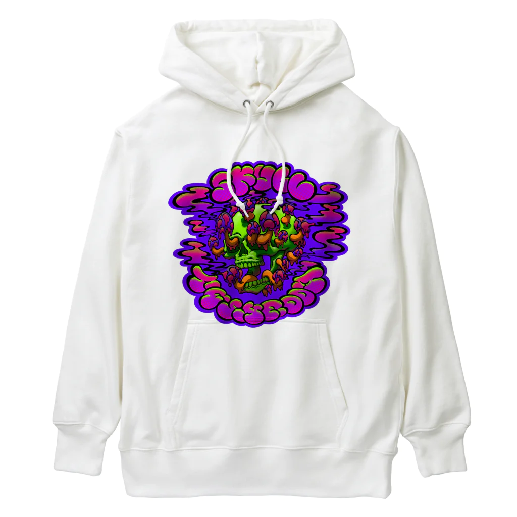 ViViDのスカルマッシュルーム Heavyweight Hoodie