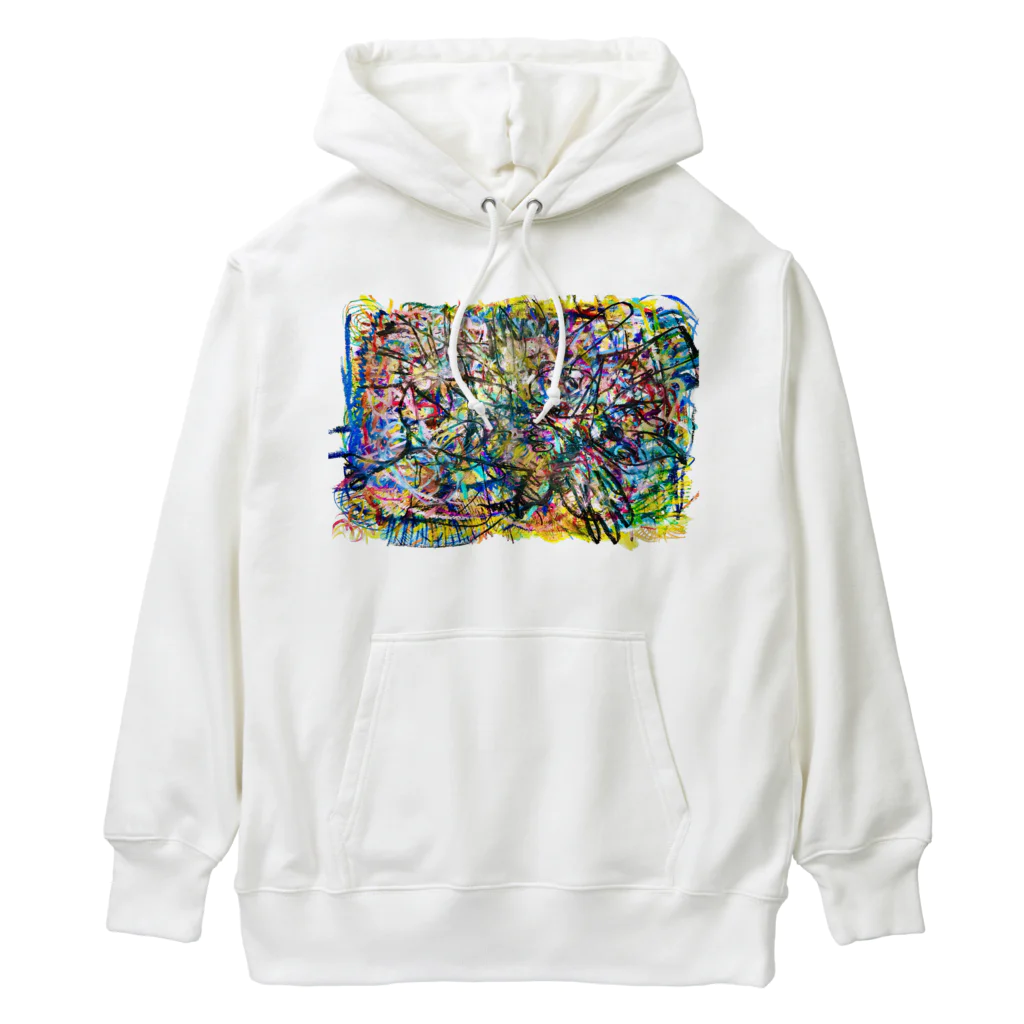 mikoのはみ出しモンスター Heavyweight Hoodie