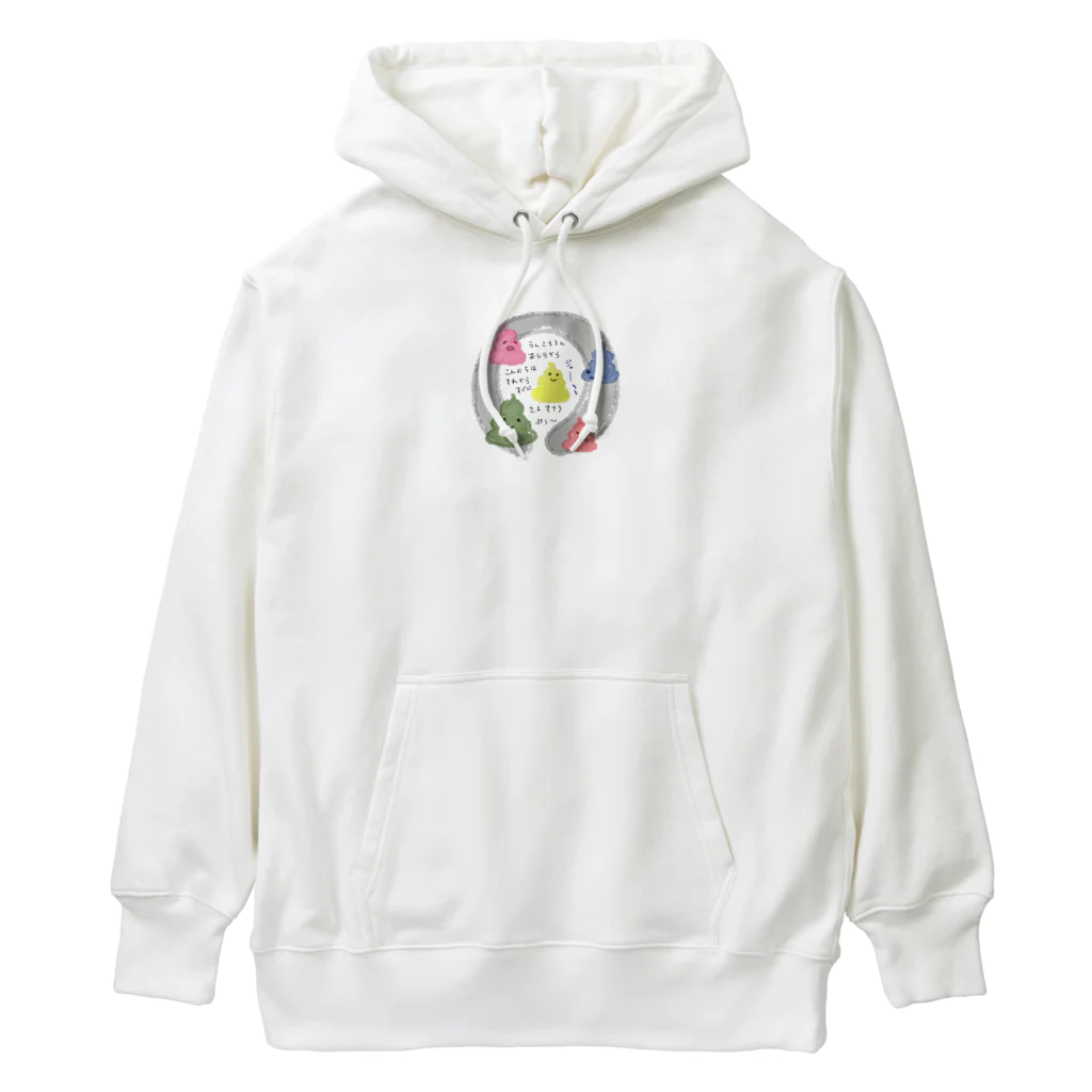 dokodemodoaのうんころろん Heavyweight Hoodie