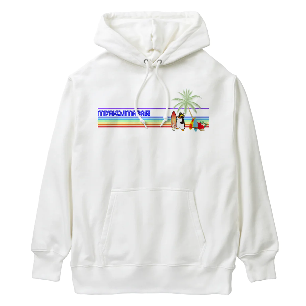 miyakojima_baseのバカンスちょい悪べーすくん Heavyweight Hoodie