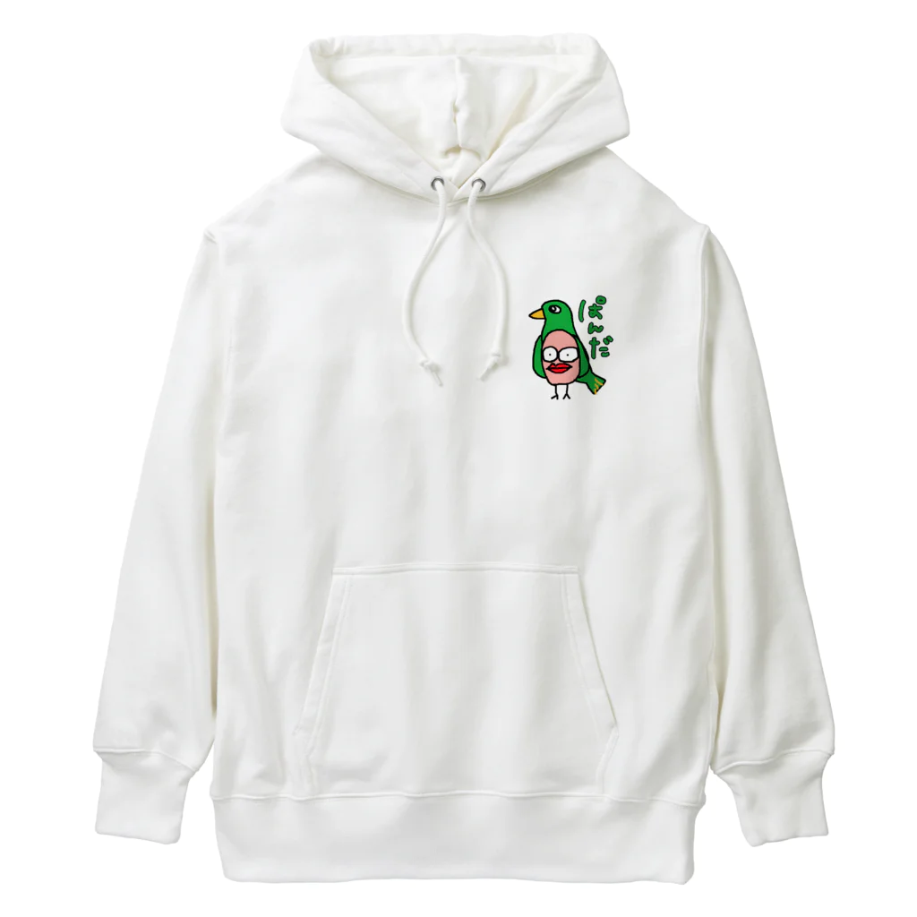 ANAN＠猫ひろしの人🥚🥚のパンダ Heavyweight Hoodie