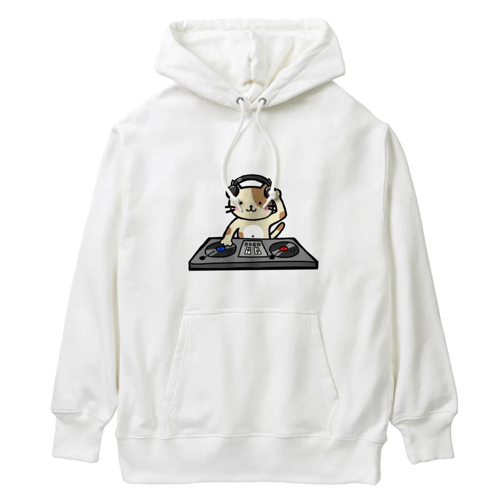 にょろももももものDJにゃんこ Heavyweight Hoodie